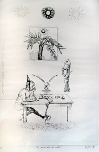 Breytenbach The Artist and his model